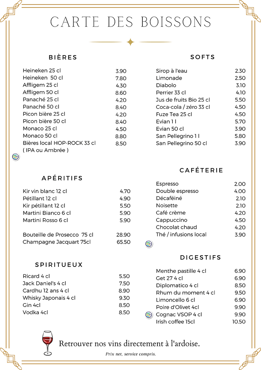 Carte Des Boissons Restaurant Le 122 carte-des-boissons-restaurant-le-122
